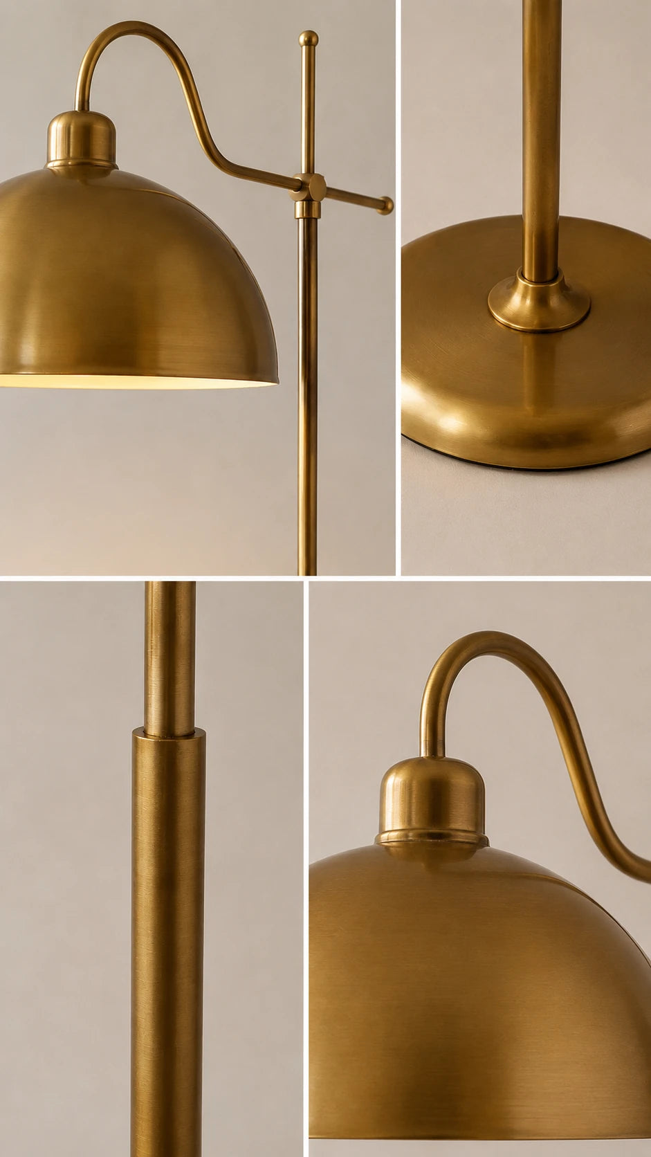 Glorea Gold Metal Lambader
