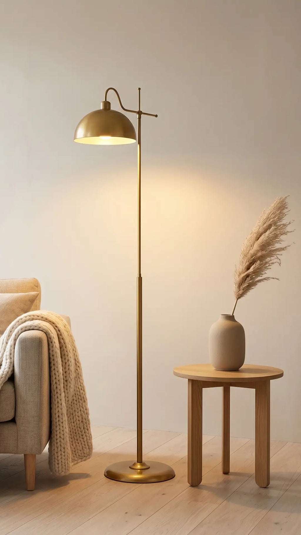 Glorea Gold Metal Lambader