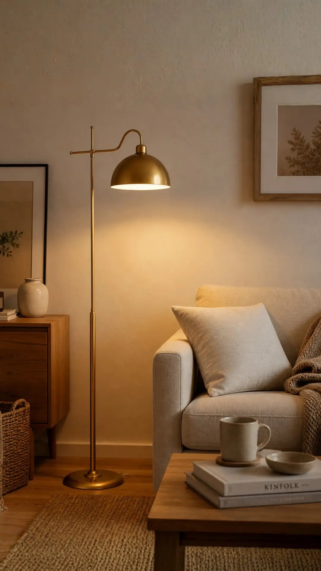 Glorea Gold Metal Lambader